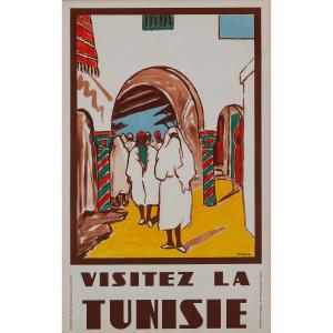 YAHIA 1902-1969,Visitez la Tunisie,Wannenes Art Auctions IT 2022-11-29
