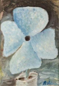 YAKOVLEV Andrey ALEKSEEVICH 1934-2012,Fleur bleue,Osenat FR 2020-11-14
