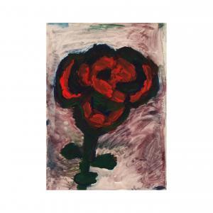 YAKOVLEV Vladimir Igorevich 1934-1998,Fleur rouge,1968,Cornette de Saint Cyr FR 2024-01-25
