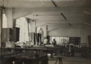 YAMAWAKI Iwao 1889-1987,Joiner's workshop in the Bauhaus in Dessau,1930-1932,Neumeister 2022-03-31
