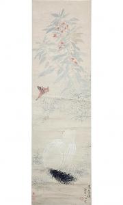YAN HUA 1682-1756,Cat and Butterfly,Clars Auction Gallery US 2015-02-22