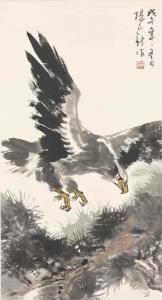 YANG ZHENGXIN 1942,Eagle,1978,Christie's GB 2016-09-13