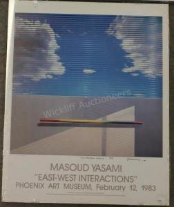 Yasami Masoud 1949,Massoud Yasami Exhibition Posters,Wickliff & Associates US 2015-06-27