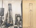 YAVACHEV Christo,Allied chemical tower wrapped, project for 1. Time,1968,Martini 2021-06-22