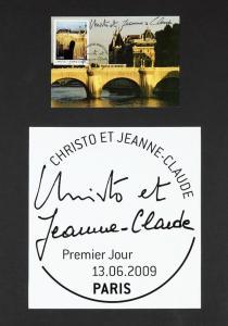 YAVACHEV Christo 1935-2020,Le Pont Neuf empaqueté, Paris,1985,Tajan FR 2010-05-05