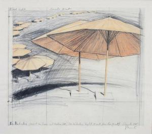 YAVACHEV Christo 1935-2020,The umbrellas,Mercier & Cie FR 2012-10-27