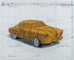 YAVACHEV Christo 1935-2020,Wrapped Automobile (Project for 1950 studebaker Ch,Sesart's IT 2023-11-11