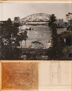 YAVACHEV Christo,Wrapped Bridge (Project for Sydney Harbour Bridge),1969,Sotheby's 2024-04-24