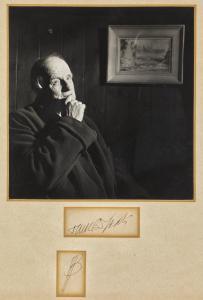 YEATS Jack Butler 1871-1957,PHOTOGRAPH OF THE ARTIST,Sotheby's GB 2018-11-21