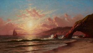 YELLAND Raymond Dabb 1848-1900,Mendocino Coast,John Moran Auctioneers US 2023-11-14
