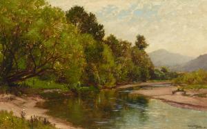 YELLAND Raymond Dabb 1848-1900,Pajaro River, California,1989,Bonhams GB 2022-11-21