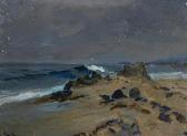 YENS Karl H 1868-1945,Coastal Scene,1900,Bonhams GB 2008-11-17