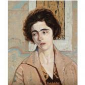 YIANNIS KEFALLINOS 1894-1957,PORTRAIT OF A WOMAN,1924,Sotheby's GB 2007-11-14