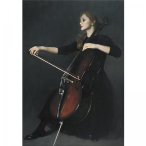 YIFEI CHEN 1946-2005,THE CELLIST,1983,Sotheby's GB 2007-09-20
