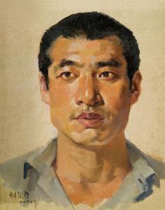 YIWEN LIU 1919,Male Portrait,1983,Hosane CN 2009-06-24