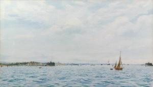 YOCKNEY Anns Kenneth 1881-1965,A view of Spithead, bears label with t,Bellmans Fine Art Auctioneers 2019-05-01