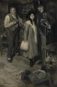 YOHN Frederick Coffay 1875-1933,The Lieutenant's Messenger,Swann Galleries US 2019-12-10