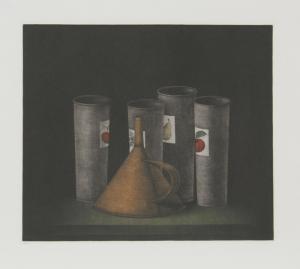 YOKOI Tomoe 1942,FUNNEL AND FRUIT CUPS,1973,Ro Gallery US 2024-01-01