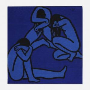 YOORS Jan 1922-1977,Weeping Women IV,1965,Rago Arts and Auction Center US 2020-12-16