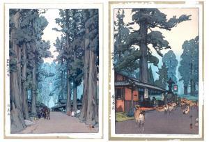 YOSHIDA Hiroshi 1876-1950,Criptomeria Avenue,Burchard US 2018-11-18