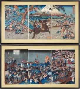 YOSHIFUJI Utagawa 1828-1887,Untitled,1843/45,Sotheby's GB 2022-03-24