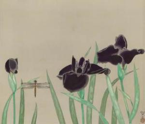 YOSHIOKA Kenji 1906,Iris,Mainichi Auction JP 2023-09-07