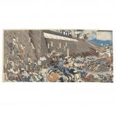 YOSHITORA Utagawa 1830-1880,Takeda Inashirô katsuyori em batalha,1864,Marques dos Santos 2022-09-24