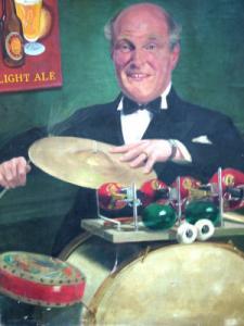 YOUNG Harry 1934-1937,A drummer with his cymbals, original artwork for p,Rosebery's GB 2005-12-13