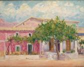 YSERN Y ALIE Pere 1876-1946,Las casas vermellas-Mallorca,Duran Subastas ES 2008-05-26