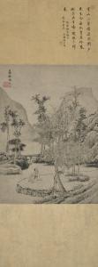 Yuanbian Xiang 1525-1590,RECLUSE ALONG THE CREEK,1633,Sotheby's GB 2016-10-03