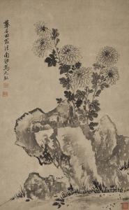YUANYU MA 1669-1722,CHRYSANTHEMUM AND ROCKS AFTER SHEN ZHOU,Sotheby's GB 2019-04-01