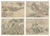 YUANZHAO WANG 1800-1800,Landscapes after Old Masters,Christie's GB 2010-09-17