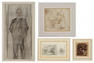 YULE William James 1868-1900,Man in a suit standing,Mallams GB 2016-03-09