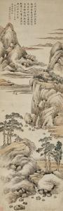 YUNCONG XIAO 1596-1673,Landscape after Huang Gongwang,Sotheby's GB 2022-12-20