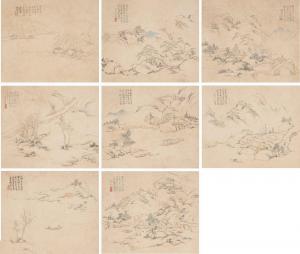 YUNCONG XIAO 1596-1673,Landscapes,Bonhams GB 2018-04-03