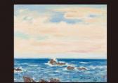 YUNOKI Hisata,Ocean View,1968,Mainichi Auction JP 2010-01-09