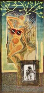YVES Josef 1961,Composition au nu aux lunettes de soleil,1979,Aguttes FR 2010-05-20
