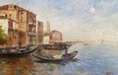 ZABIN Marius 1956,Les gondoles de Venise,Artprecium FR 2021-05-12