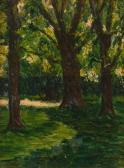 ZABRISKIE GEORGE ALBERT 1868-1954,Amongst the Trees,1889,Shapiro Auctions US 2016-03-12
