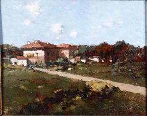 ZACCARIA Giovan Battista 1902-1966,Casale in campagna,Cambi IT 2022-02-16