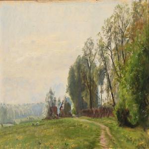 ZACHO Christian 1843-1913,A landscape,1906,Bruun Rasmussen DK 2013-09-30