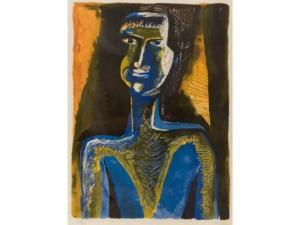 ZADKINE Ossip 1890-1967,[Grande figure bleue],1960,Ader FR 2006-10-11