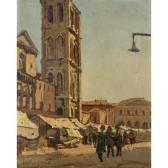 ZAGO Luigi 1894-1952,Torre del Duomo di Ferrara,Il Ponte Casa D'aste Srl IT 2021-06-16