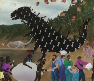 ZAKHAROV Alexandre Vitalyvich 1960,A Black Dinosaur,1993,MacDougall's GB 2019-11-25