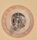ZAMPIS Anton 1820-1883,Heads of horses,1820,Palais Dorotheum AT 2014-04-28