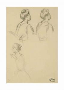 ZANDOMENEGHI Federico 1841-1917,Study of three young women,Christie's GB 2017-07-05