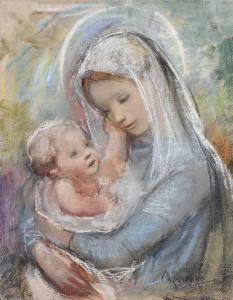 ZANDRINO Adelina 1893-1994,Madonna col Bambino,Wannenes Art Auctions IT 2012-05-29