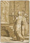 ZANETTI Antonio Maria II 1706-1778,Die Geburt der Maria.,1722,Galerie Bassenge DE 2017-05-25