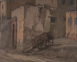 ZANIERI Arturo 1870-1955,Landscape in Alexandria,1935,Bonhams GB 2018-04-18