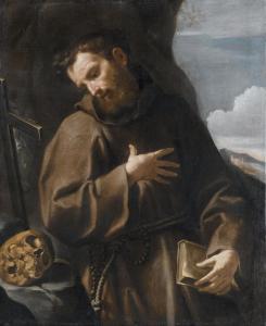 ZANOTTI Giovan Pietro 1674-1765,San Francesco,Christie's GB 2009-11-26
